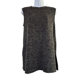 Banana Republic Womens Pullover Knit Tunic Sweater Size M Sleeve Split Seam